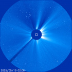Latest LASCO C3 image of the Sun