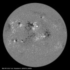 Latest SDO/HMI Magnetogram image of the Sun