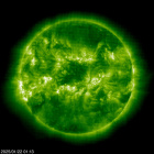 SOHO EIT 195 image of the sun