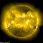 SOHO EIT 284 image of the sun